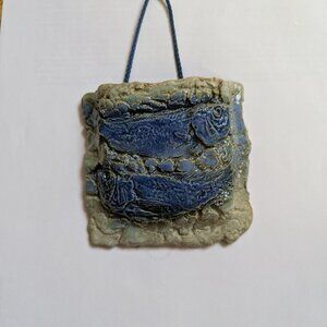 VINATGE MALAYSIA HANDICARFT  TENMOKU POTTERY